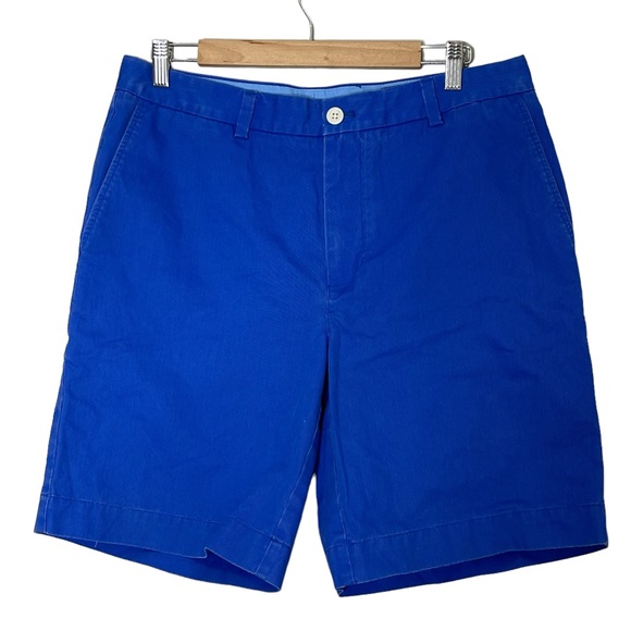 Vineyard Vines Other - Vineyard Vines Mens Breaker Short Size 34 Blue Corduroy Pockets Preppy Vacation
